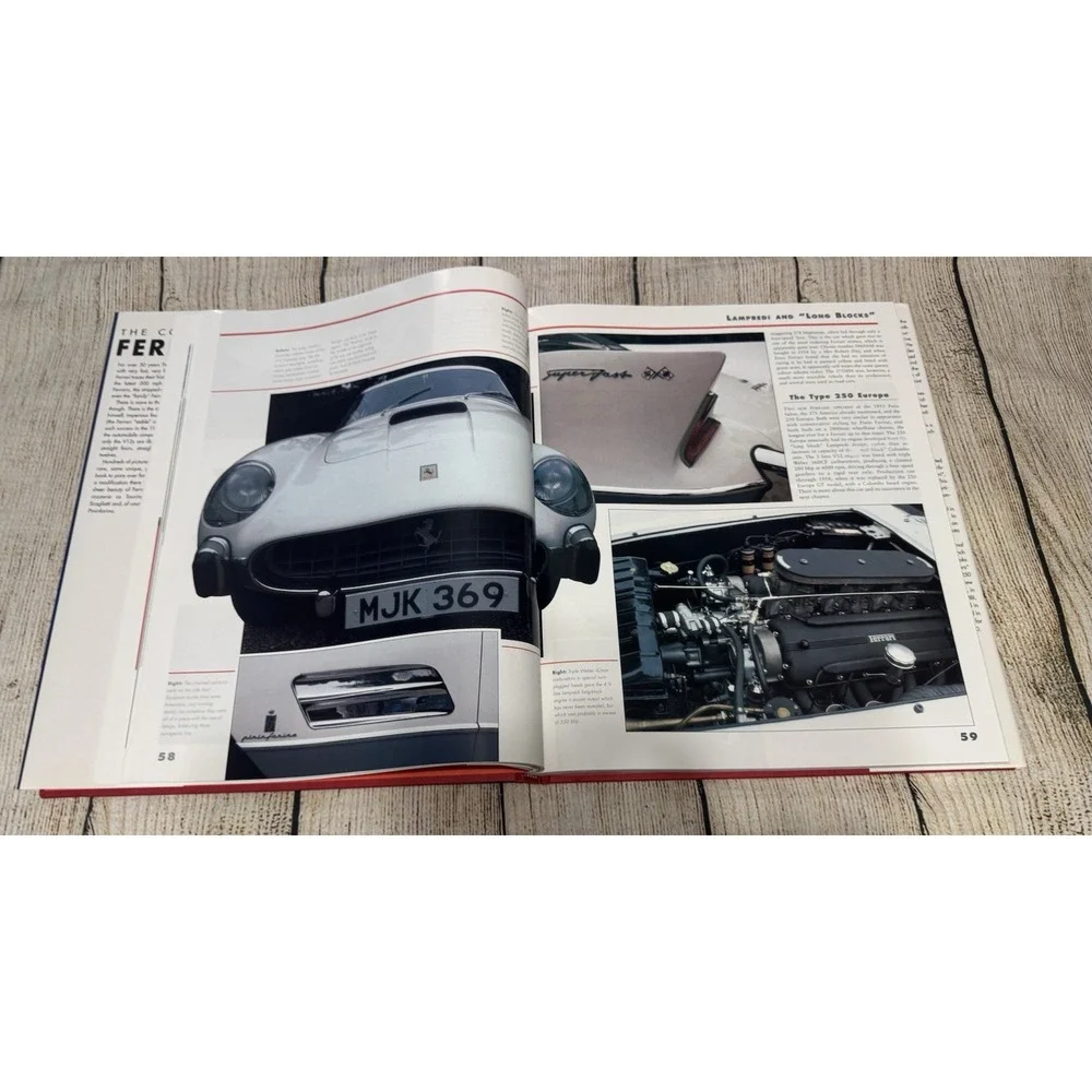 THE COMPLETE FERRARI Hardcover Roger Hicks & Keith Bluemel Excellent Condition